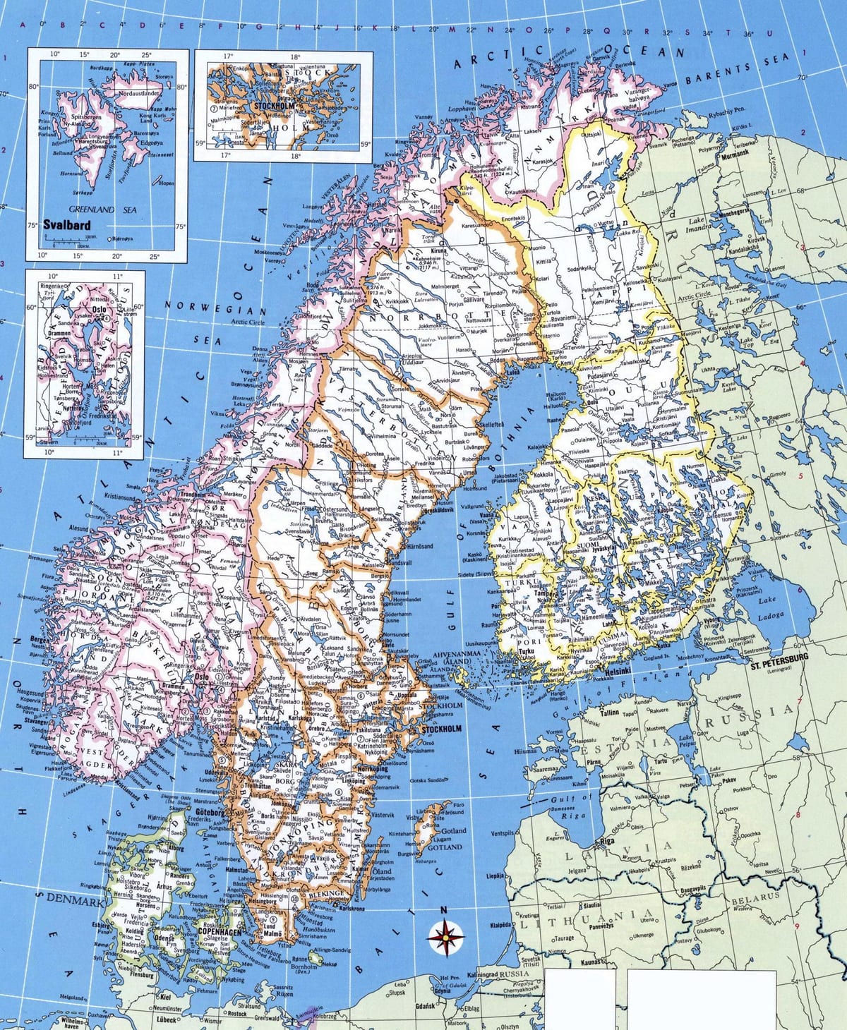 Ma von Norwegen Autobahn