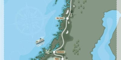 Camping Norwegen Karte