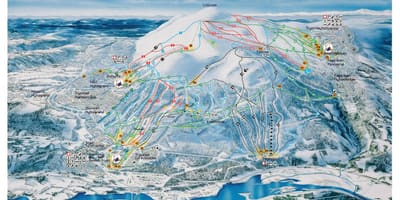 Ski Norwegen-map